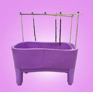 PetFit köpek küvet <span class=keywords><strong>Pet</strong></span> bakım Salon bakım Van banyo için birden fazla renkte büyük ölçekli köpekler köpek yıkama istasyonu ABS - Product Image 5