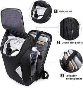 Free sample Business Laptop Backpacks for Professional Travel with a <b>Big</b> Capacity: Personalized Waterproof Oxford Computer Bag - Product Image 2