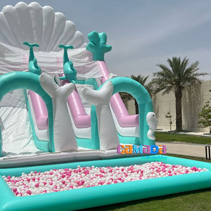 <span class=keywords><strong>Toboggan</strong></span> aquatique gonflable Undersea World Parties <span class=keywords><strong>Toboggan</strong></span> Dauphin et hippocampe <span class=keywords><strong>Trampoline</strong></span> <span class=keywords><strong>Toboggan</strong></span> Pastel Water Splash Pool - Product Image 5
