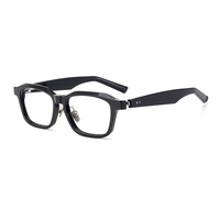 Montures de lunettes en acétate faites à la main de haute qualité pour hommes, idéales pour les visages en forme de losange, style vintage, vente en gros