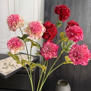 Mu Jinxi <b>Artificial</b> Peony <b>Flowers</b> Silk Home Decor Wedding Arrangements Single <b>Flower</b> <b>Display</b> - Product Image 2