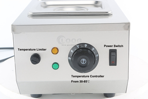 Scioglitore e Temperatrice Elettrica <span class=keywords><strong>per</strong></span> <span class=keywords><strong>Cioccolato</strong></span> Professionale in Acciaio Inox con 2 Vasche - Product Image 5