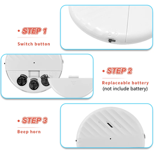 窓ドア振動警報センサー125dBガラス破損振動盗難センサー家庭用安全警報検出器 - Product Image 6