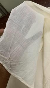 Tissu léger 92x80 Voile Greige Tissu gris de 46 pouces de largeur pour l'usage d'habillement - Product Image 5