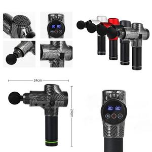 Pistola de Masaje Muscular de Tejido Profundo Inalámbrica Portátil para Deportes con Pantalla Táctil Lcd de 30 Velocidades y Vibración Corporal - Product Image 6