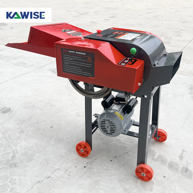 Mini Electric Chaff Cutter Machine Straw Cutting Grass Cutter for Livestock Feed Corn Stalk