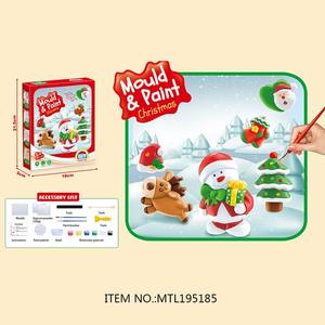 बच्चों हस्तनिर्मित डिय प्लास्टर पेंटिंग खिलौना किट रंग मोल्ड जानवर खिलौने बच्चे पेंट कला शिल्प सेट - Product Image 2