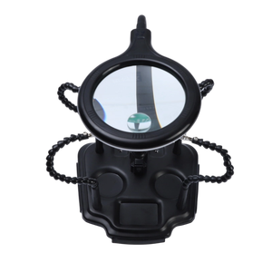 Lasreparatie Vergrootglas Flexibele Armen Led-Lampen Met Hoge Helderheid Solderen Helpende Hand Met Led Vergrootglas - Product Image 5