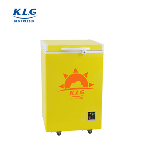 Congelatore a pozzetto solare economico e compatto con porta scorrevole e ruote - Frigorifero commerciale per uso esterno e domestico - Product Image 4
