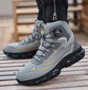 <span class=keywords><strong>Calzado</strong></span> de Seguridad Industrial para Hombre, Transpirable, Anti-Impactos, con Puntera de Acero, Botas de Construcción para Invierno y Verano, Zapatos de Seguridad <span class=keywords><strong>Laboral</strong></span> Deportivos - Product Image 4