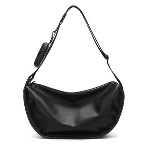 Sac à bandoulière grande capacité unisexe de luxe, sacs à main de type dumpling de marques célèbres, logo personnalisé - Product Image 1