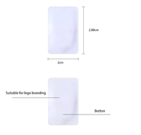 Petit balise Bluetooth étanche IP67 souple de petite taille, autocollant, outils minuscules, dossiers de fichiers, suivi des actifs, balises Bluetooth
