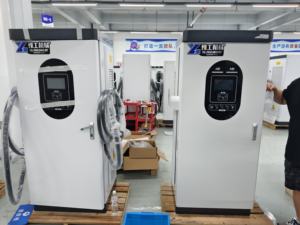 Kommerzielle Elektroauto-Ladestation mit 120kW Gleichstrom Neuer Energie lades tapel mit CCS2-und POS-Zahlung Verwendetes kommerzielles Ev-Ladegerät - Product Image 4