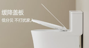 Inodoro de Cerámica Alargado Anti-Salpicaduras para Niños y Familias, Sanitario para Baño - Product Image 6