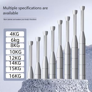 Yeni tasarım ayarlanabilir çelik Macebell Clubbell hint kulübü ağırlıklı spor egzersiz için ilerici ağırlık kaymaz - Product Image 4