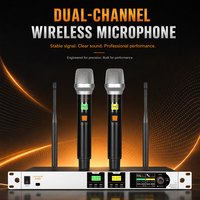 CHXYKOM IU-2030A-01 Micro sans fil bidirectionnel True Diversity 60M avec suppression du rétrofeedback et connecteur XLR métallique