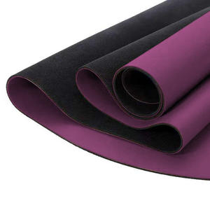 Tapete de Yoga de Caucho Natural Ecológico de 5mm de Grosor, Forma de Arco/Halva Ovalada, Antideslizante, Resistente al Agua, para Fitness Profesional - Product Image 3