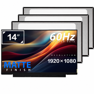 จอแสดงผลแล็ปท็อปแบบไม่สัมผัสขนาด 14 นิ้ว FHD 1920x1080 บางเฉียบ 30 พิน EDP 60Hz รุ่น B140HAN04.1 B140HAN04.0 อะไหล่สำหรับเปลี่ยน ขายส่ง - Product Image 2
