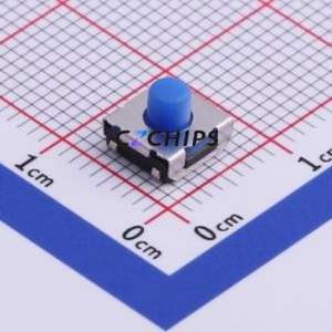 K2-1156UP-F4SW-05 Tactile Switch SMD Switch Single Pole Single Throw Round Button 2.5N Vertical Mount - Product Image 1