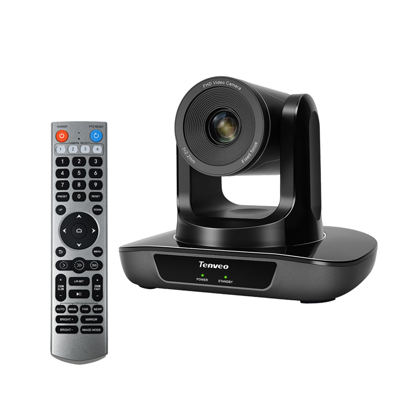 4K USB 2.0 PTZ Video Conferencing Camera IR Remote Control, for Skype and Video Conference