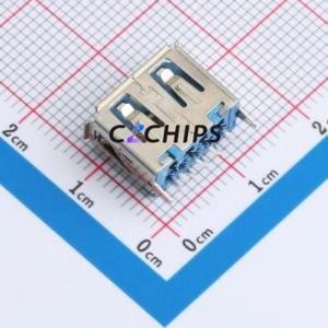 HC-USB3.0-L100-ZJ USB Connector Through hole Component (THT) Connector Type-A USB 3.0 Female Through Hole - Product Image 2