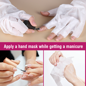 GUOCUI BIO TECH Nouvelle Arrivée Masque Soin des Ongles Nourrissant et Éclaircissant pour Mains Sèches et Rugueuses, Sûr pour Lampe UV/LED, Prépare les Ongles - Product Image 2