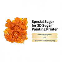Isomalt Kelas Makanan Baru Kapasitas Tinggi Cepat Meleleh untuk Mesin Lukis Gula 3D Komersial
