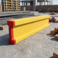 Poutre en bois H20 LVL professionnelle 200x80mm 2,45m-5,90m, poutre en bois d'ingénierie pour la formation de dalles en béton, de murs et de colonnes