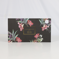Emballage de luxe en boîte, boîte cadeau en papier de luxe, taille personnalisée, emballage rigide en carton pour produits de beauté et bougies