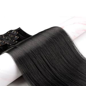 Extensiones <span class=keywords><strong>de</strong></span> Cabello Humano Ruso Remy al por Mayor, Doble Trama, Clip-In Invisible, Integración Perfecta, <span class=keywords><strong>Postizos</strong></span> <span class=keywords><strong>de</strong></span> Alta Calidad - Product Image 2