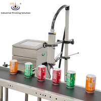 Impresora de Etiquetas Cosméticas IPS-C9650 de Alto Rendimiento con Pantalla Táctil de 10.1 Pulgadas, Impresora Cij para Botellas y Cartones, Contador de Turnos con Fecha de Producción