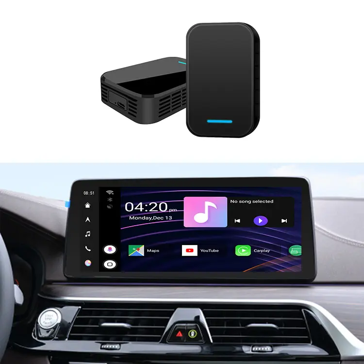 Plug and play Android 9.0 boxed wireless carplay for BMW 5 series 6 series iPhone mirroring Netflix