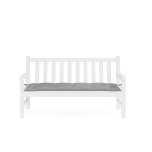 Coussin de banc de jardin en tissu Oxford gris, 59,1x19,7x2,8 pouces, résistant à l'eau, pour mobilier d'extérieur - Product Image 1