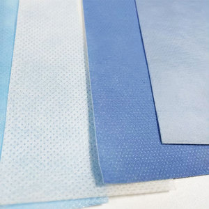 Vải không dệt phủ màng <span class=keywords><strong>PE</strong></span> tráng keo, thấm hút nước và chống thấm, 100% PP, cung cấp từ nhà máy - Product Image 1