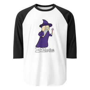 Blusa raglán de manga 3/4 para mujer Purple Wizard - Product Image 6