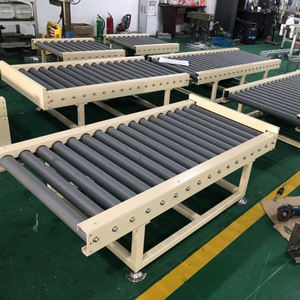 Makaralı konveyör fabrika AC/DC güç özelleştirilmiş elektrik motorlu paslanmaz çelik karton kutular makaralı konveyör sistemi - Product Image 1