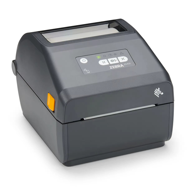 Zebra ZD421-3 Direct Thermal Label Printer 4" 203 DPI High-Speed Desktop Barcode Printing Solution for Shipping