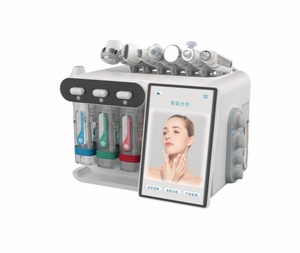 Desktop Oxygen-Hydrodynamic Bipolar Thermal Wave Skin Rejuvenation <b>Microdermabrasion</b> Deep Cleansing Massager 8-in-1 - Product Image 3