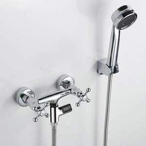 Salle de bain Chrome LED Douche Numérique Affichage De Température De L'eau Vanne Thermomètre - Product Image 3