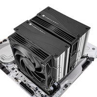 Refroidisseur d'air pour processeur Thermalright Phantom Spirit 140 avec 7 caloducs, deux ventilateurs PWM 1500 tr/min pour LGA1700 AM5