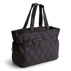 Women Fashion <b>Tote</b> Handbag Custom Quilted Puffer <b>Tote</b> <b>Shopping</b> <b>Bag</b> with Zipper - Product Image 2