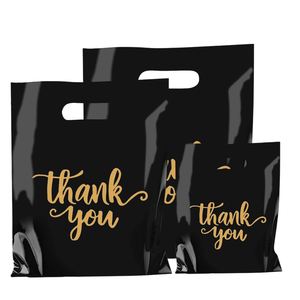 Bolsas de Compras de 9 x 12 Pulgadas con Impresión en Huecograbado, Bolsas de Plástico Reutilizables para Minoristas, Bolsas de Embalaje para Zapatos con Corte Troquelado - Product Image 2
