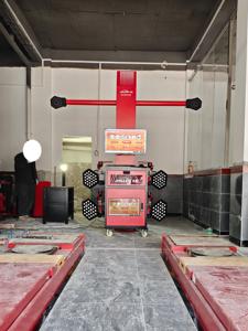 Máquina de Alineación de Automóviles <span class=keywords><strong>Digital</strong></span> de Alta Precisión, Alineación de Cuatro Ruedas <span class=keywords><strong>3D</strong></span> con 2 Monitores para Taller de Reparación de Automóviles con Elevador y Cambiador de Neumáticos - Product Image 4