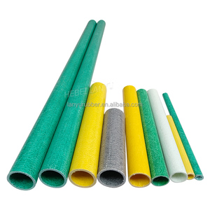 Tube rond en PRFV haute résistance, tube en plastique renforcé <span class=keywords><strong>de</strong></span> fibres <span class=keywords><strong>de</strong></span> <span class=keywords><strong>verre</strong></span>, tige ronde pour poteau <span class=keywords><strong>de</strong></span> signalisation/cadre - Product Image 1