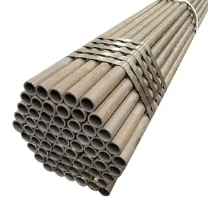 Tubo de acero sin costura de precisión de carbono afilar q235 a53 A106 pezón de tubo de acero al carbono roscado en ambos extremos