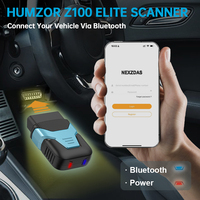 Nuevo Escáner Humzor Z100 Elite, Máquina de Diagnóstico para Autos, 17+ Funciones Especiales, Escáner Automotriz OBD2