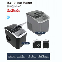 Petite mini machine automatique à glaçons pour glaçons Machine à glaçons pour usage commercial et domestique