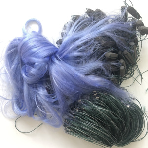 شبكة صيد السمك, شبكة صيد السمك قوية عمق 2 متر طول 75 متر شبكة الخيشومية 3 طبقات شبكة الخيشومية مع عوامات و أسلاك - Product Image 2