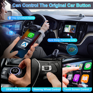 Mới Nâng Cấp Phổ USB Dongle Xách Tay Carplay Không Dây Adapter Chuyển Đổi Có Dây Không Dây Xe Ô Tô Cắm Chơi Cho Có Dây Carplay - Product Image 5