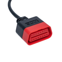 Cable Adaptador de Conector de Diagnóstico OBD2 de 10 Pines a 16 Pines para Lector de Códigos de Motocicleta